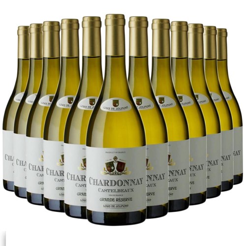 Case of 12 Castelbeaux Chardonnay 75cl White Wine
